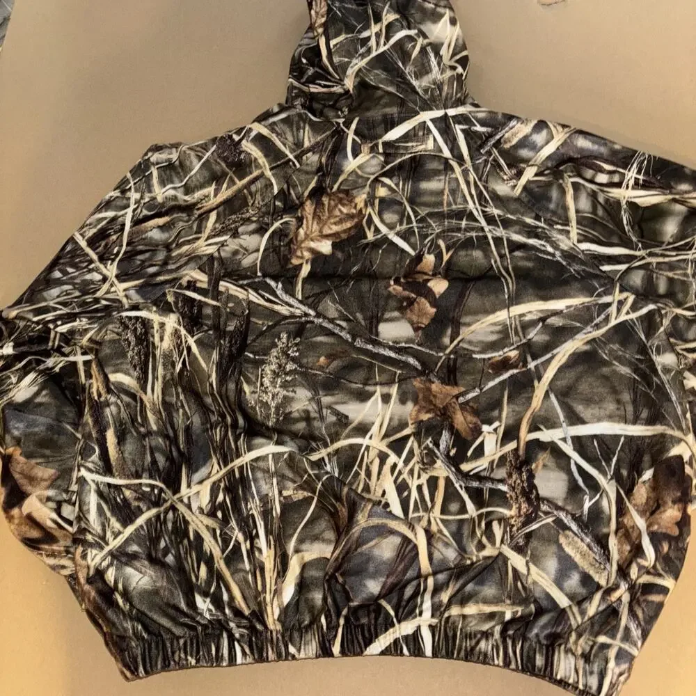 Red Head Camoflauge Hooded Jacket Hunting Men’s Large